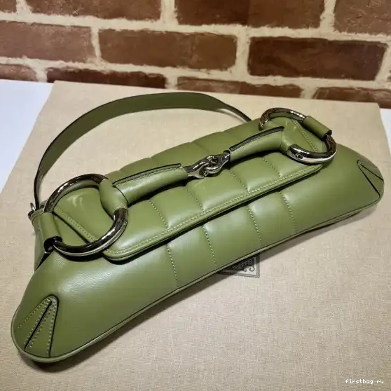 First bag ru HORSEBIT GUCCI BAG SHOULDER BIG CHAIN 0619